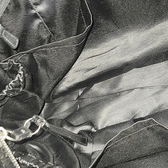 Coach Signature Black Patent Leather Tote Diaper Bag  F19256 - Picture 10 of 15